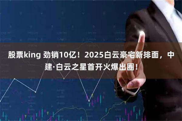 股票king 劲销10亿！2025白云豪宅新排面，中建·白云之星首开火爆出圈！
