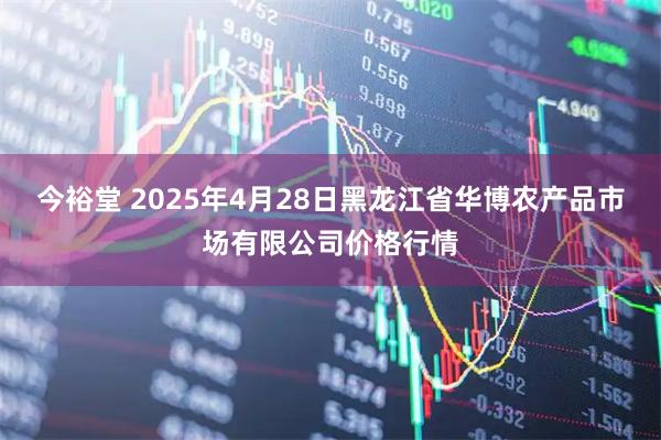 今裕堂 2025年4月28日黑龙江省华博农产品市场有限公司价格行情